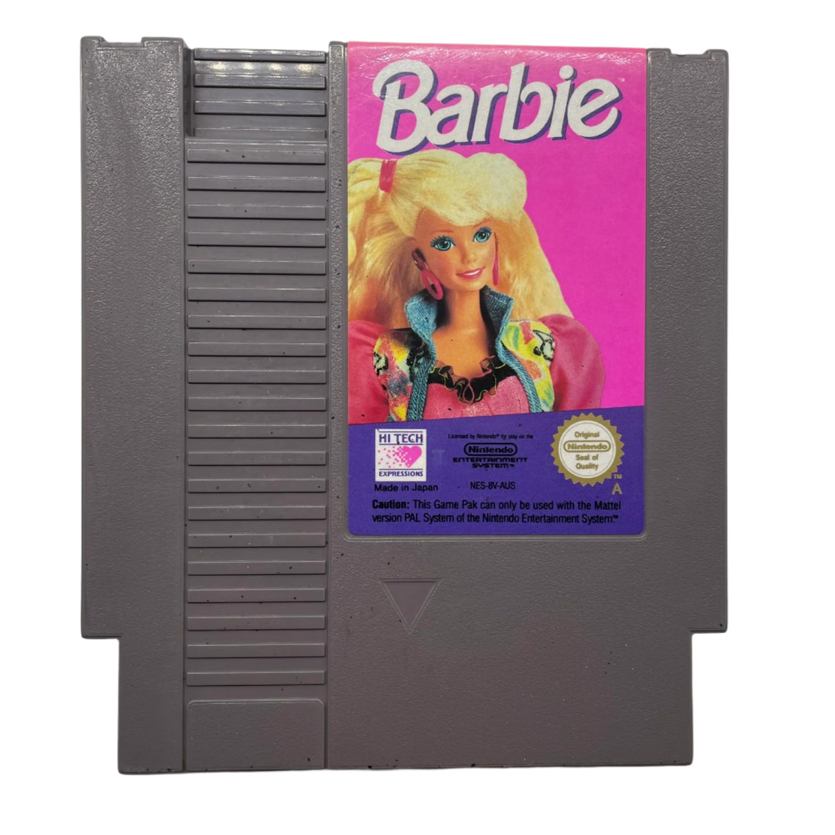 Barbie NES Nintendo Entertainment System Game Cartridge Only PAL