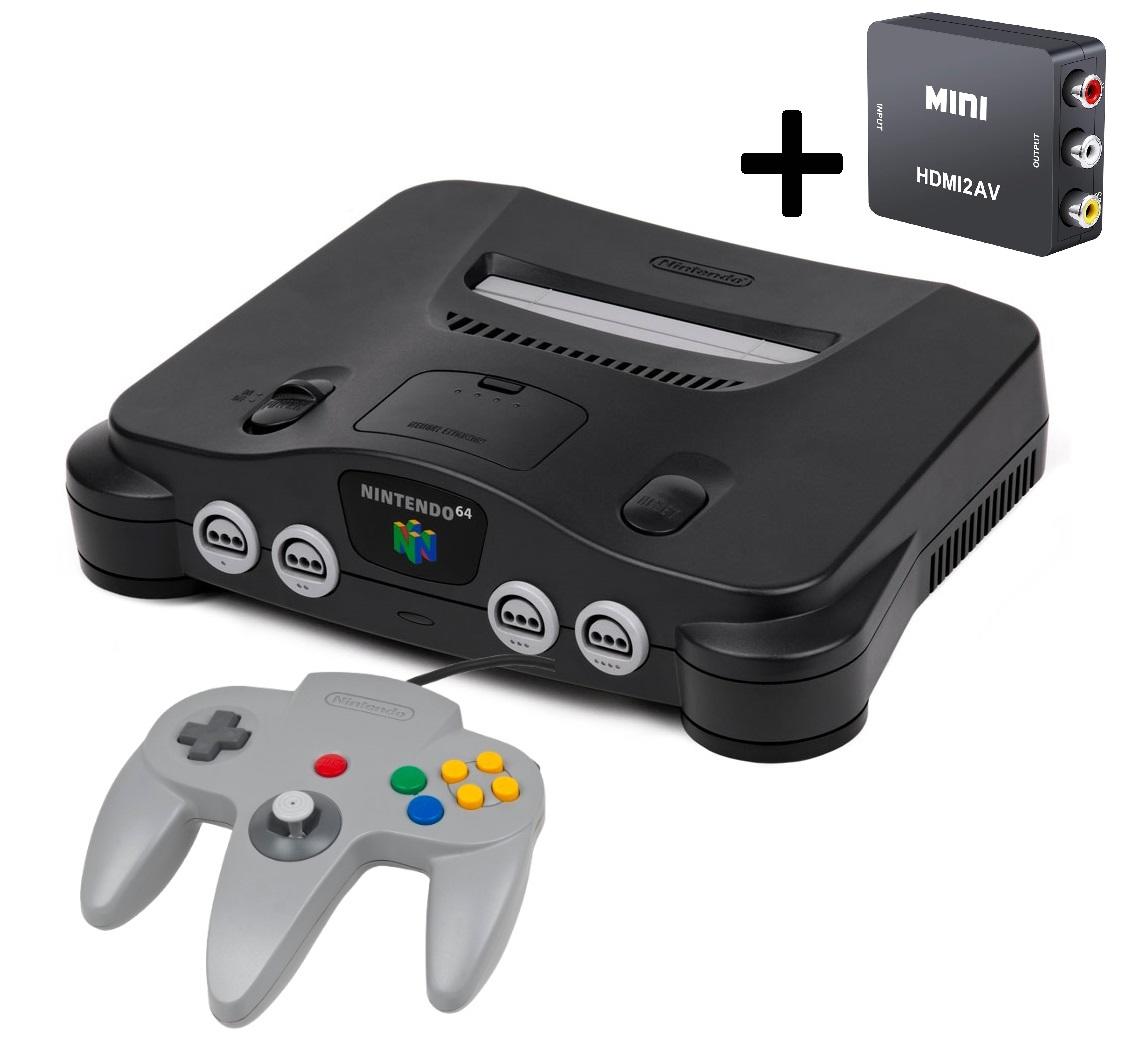 Nintendo 64 (N64) Complete Console + HDMI Convertor (PAL)