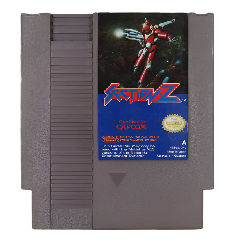 Section-Z Nintendo Entertainment System NES Game Cartridge PAL