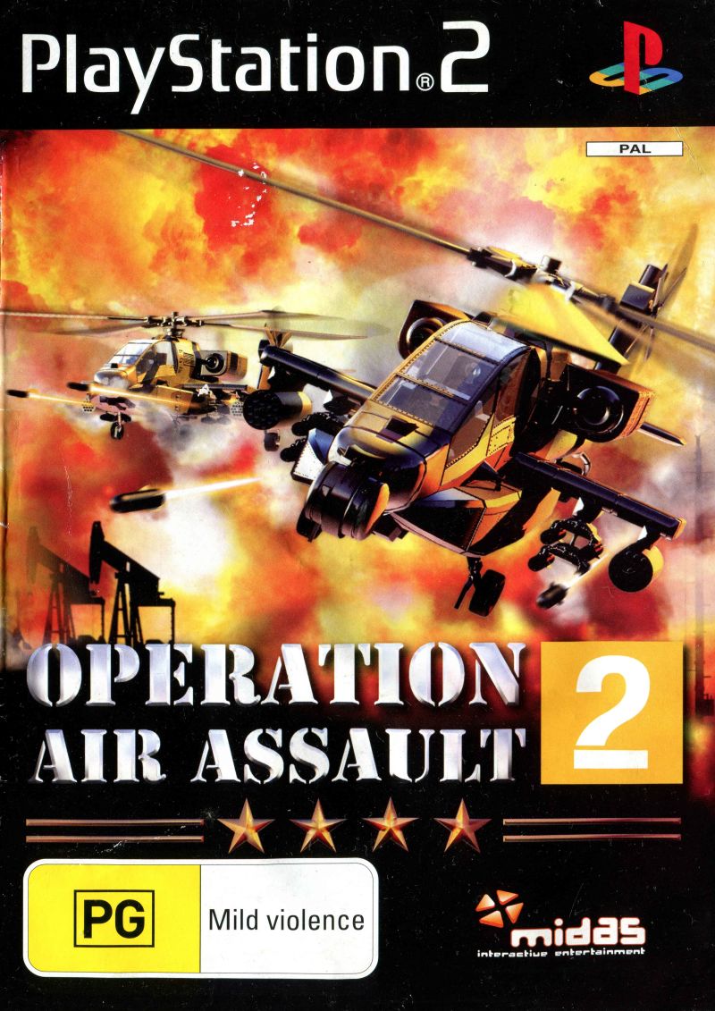 Operation Air Assault 2 Playstation 2 PS2 Game PAL