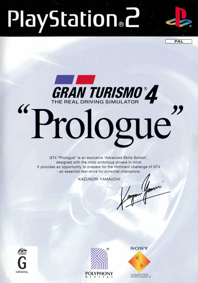 Gran Turismo 4: Prologue Playstation 2 PS2 Game PAL