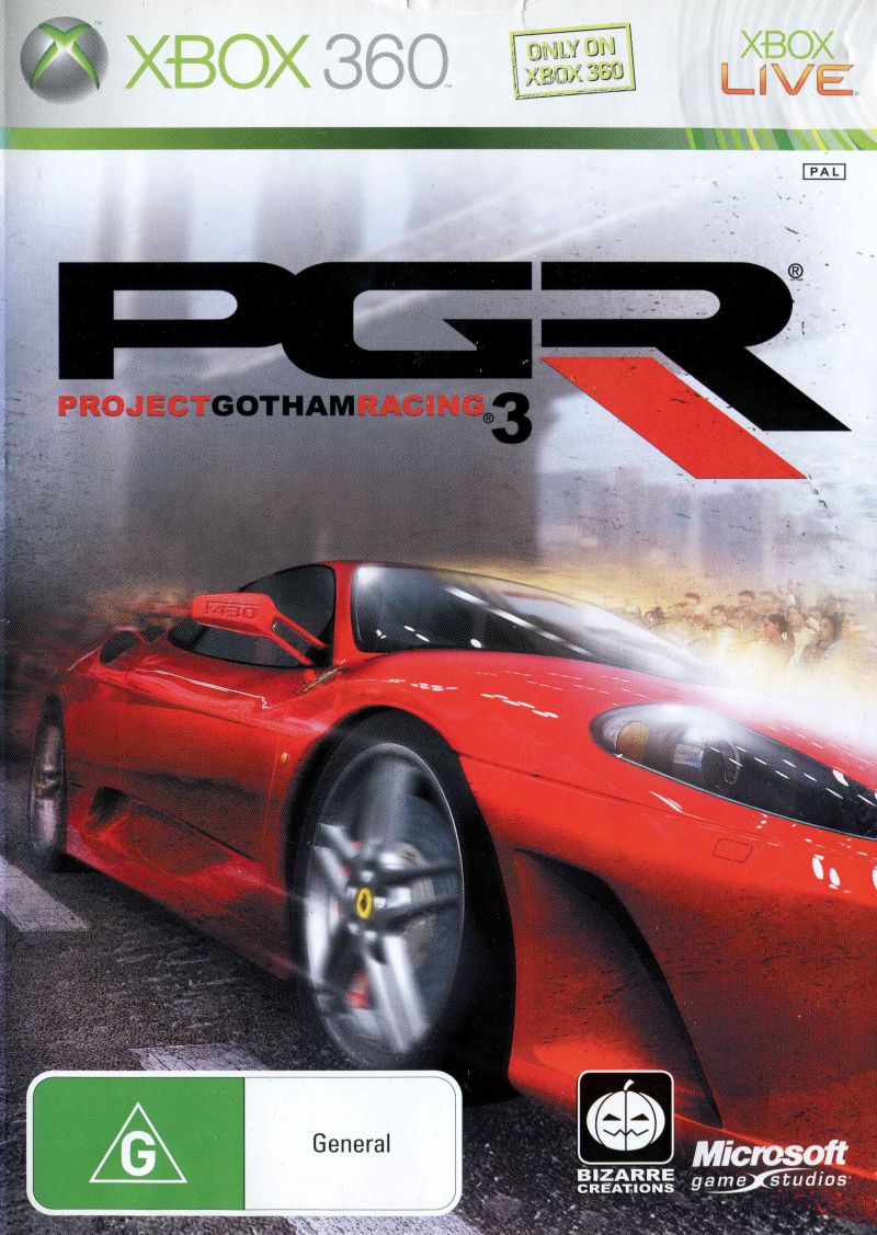 Project Gotham Racing 3 Xbox 360 Game PAL