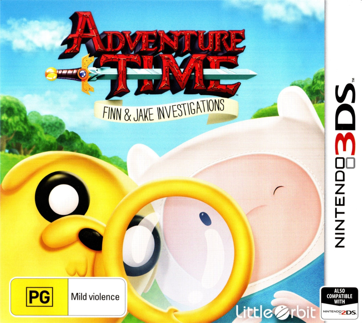 Adventure Time: Finn & Jake Investigations 3DS Game PAL