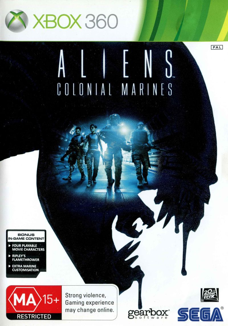 Aliens: Colonial Marines Xbox 360 Game PAL