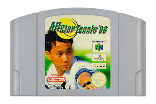 All Star Tennis 99 Nintendo 64 N64 Game Cartridge PAL