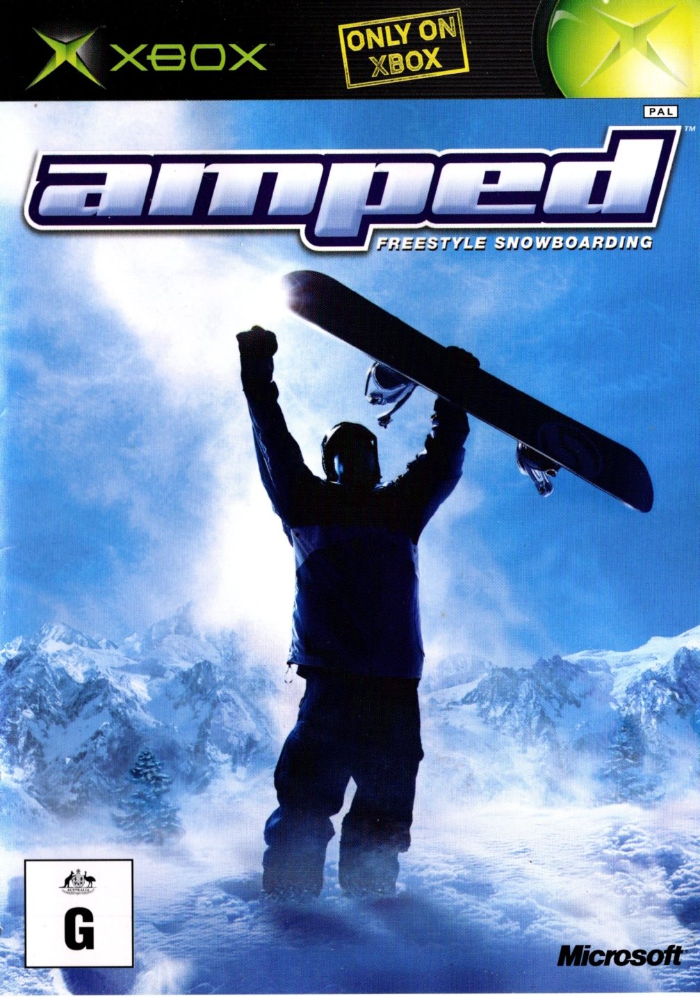 Amped: Freestyle Snowboarding Xbox Game PAL