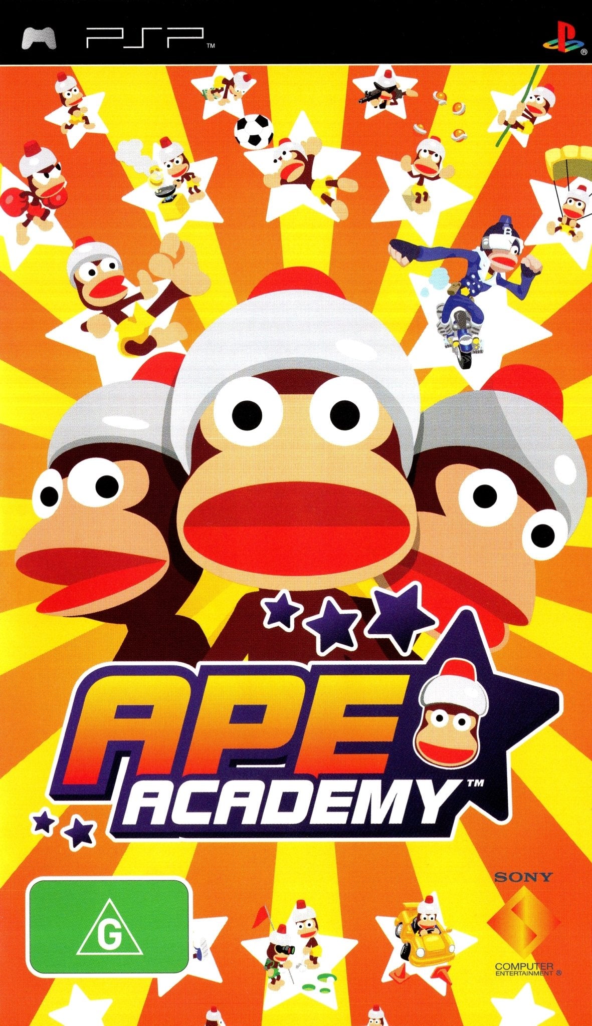 Ape Escape Academy Playstation Portable PSP Game PAL