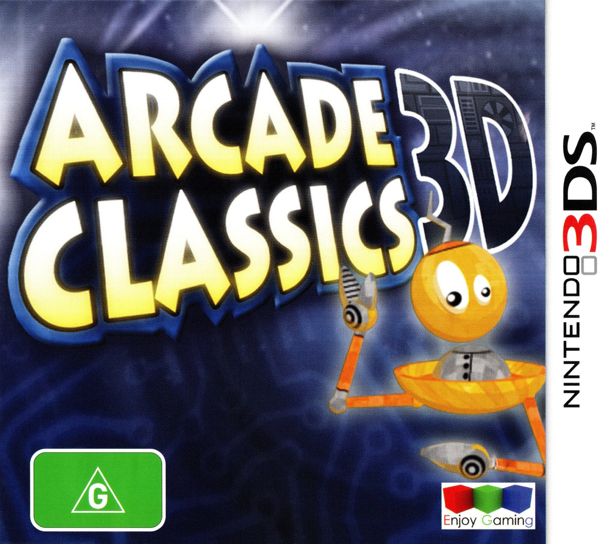 Arcade Classics 3D 3DS Game PAL