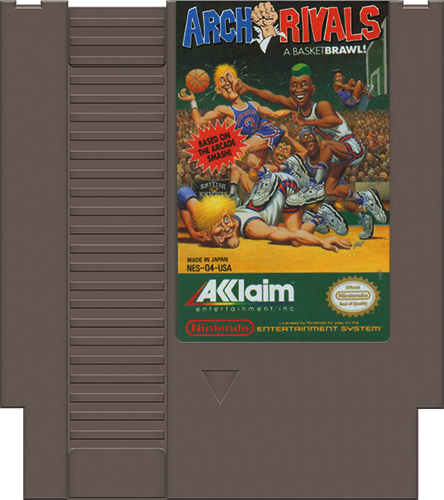 Arch Rivals: A Basketbrawl! Nintendo Entertainment System NES Game Cartridge PAL