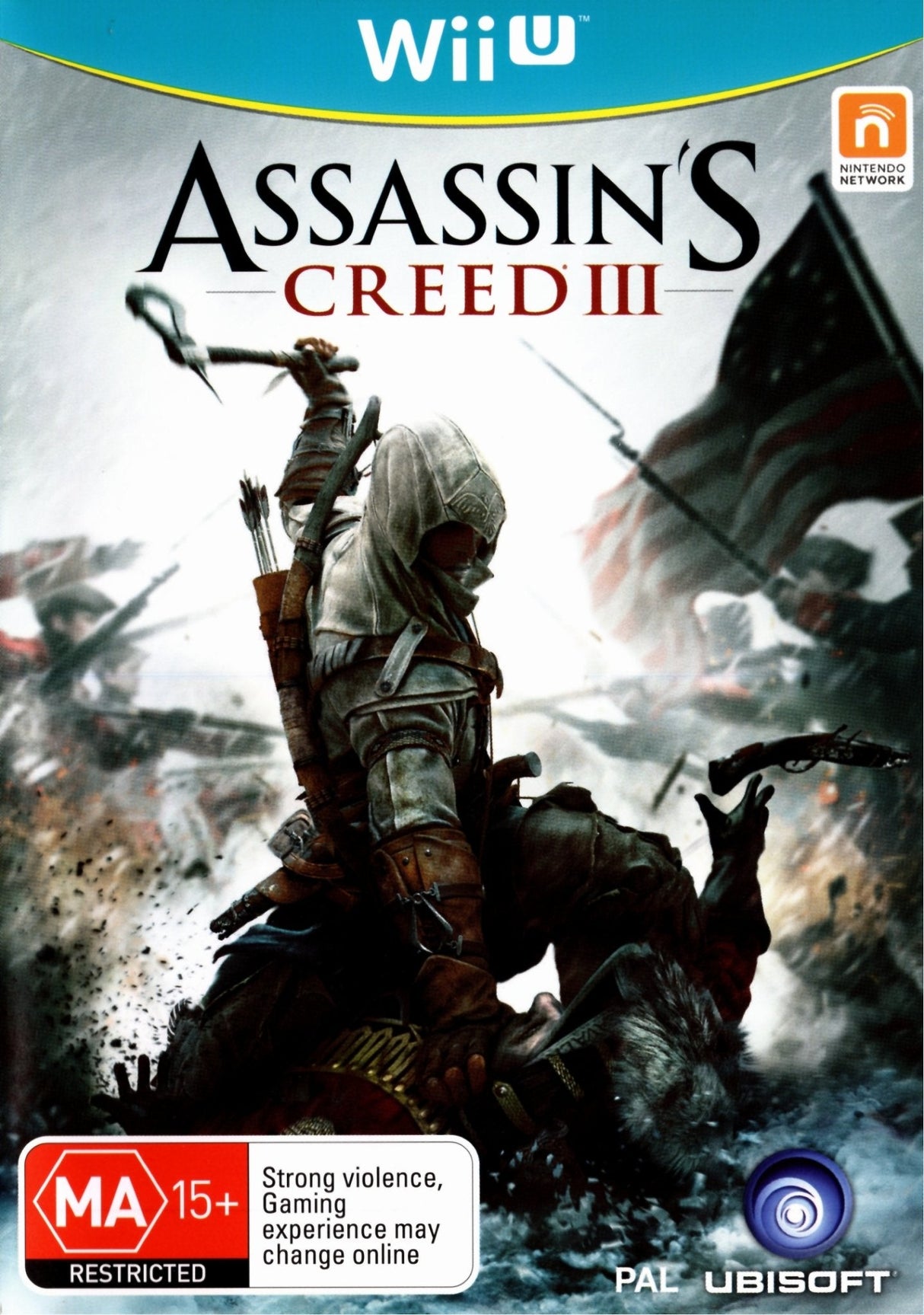 Assassin's Creed III Nintendo Wii-U Game PAL