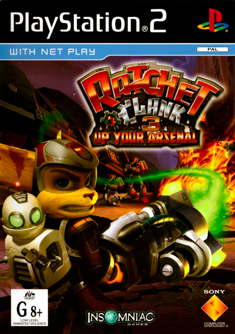 Ratchet & Clank 3: Up Your Arsenal Playstation 2 PS2 Game PAL