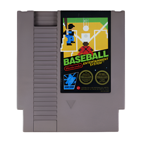 Baseball Nintendo Entertainment System NES Game Cartridge PAL