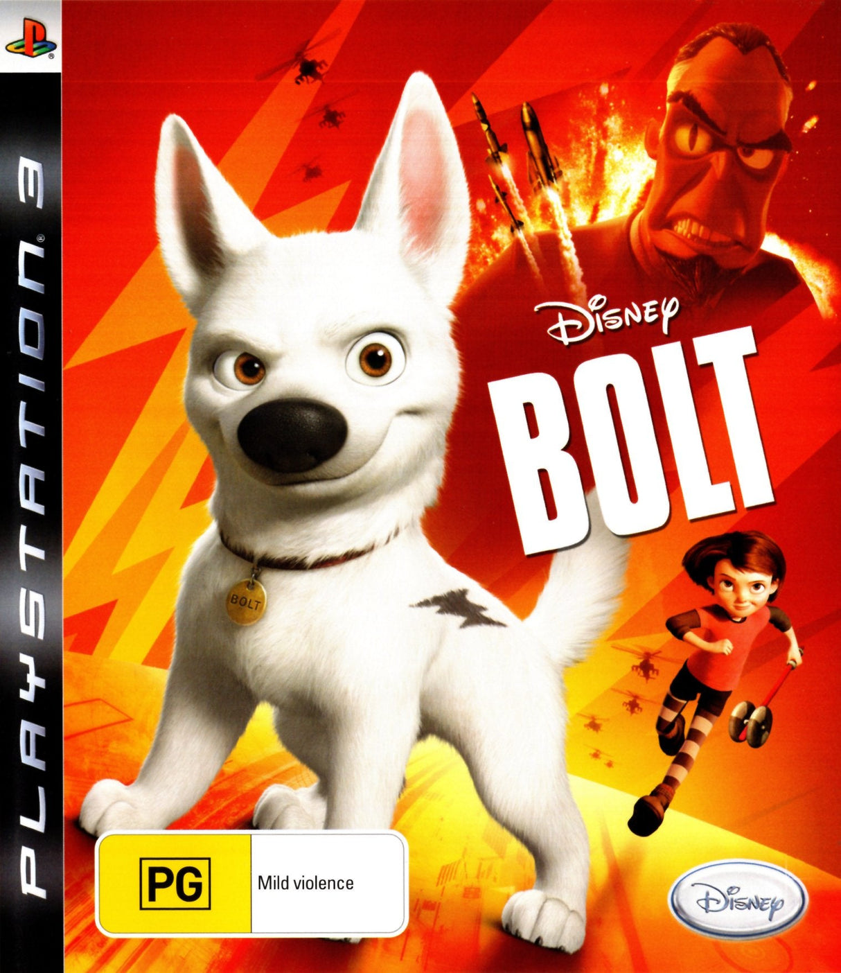 Disney Bolt Playstation 3 PS3 Game PAL