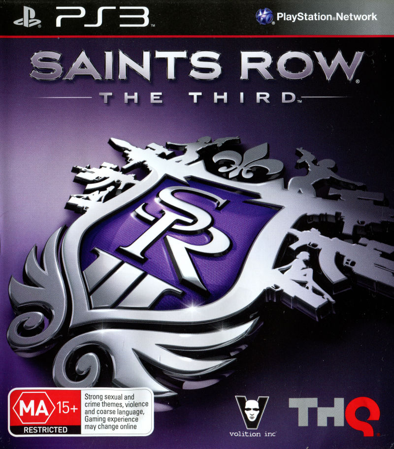 Saints Row: The Third Playstation 3 PS3 Game PAL