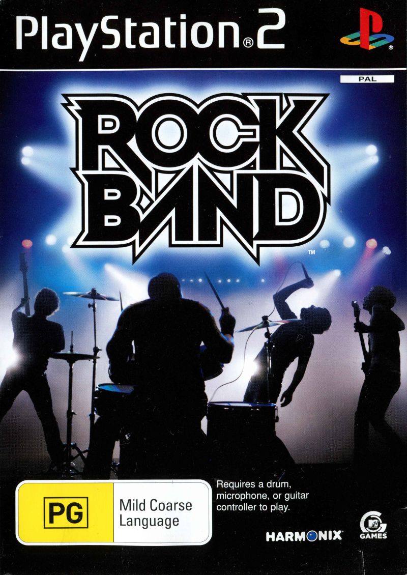 Rock Band Playstation 2 PS2 Game PAL