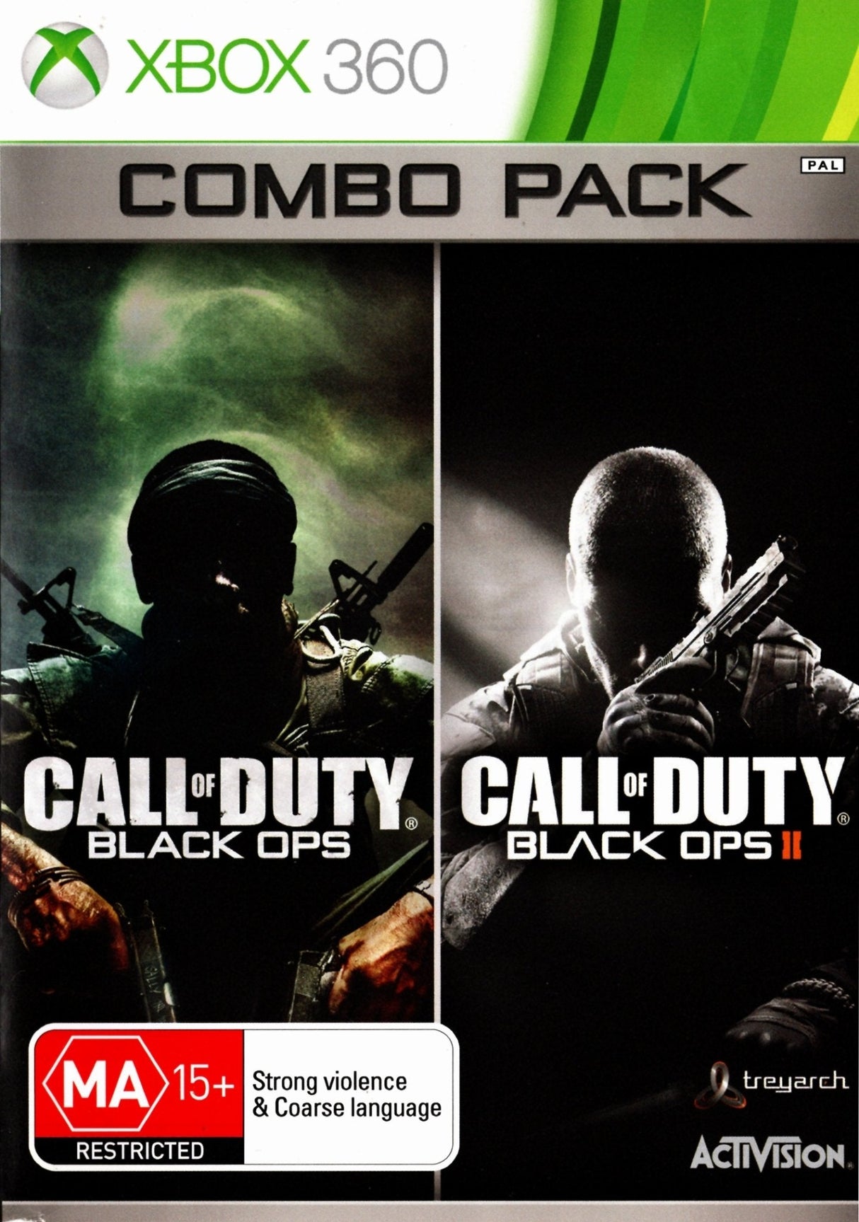 Call of Duty Combo Pack: Black Ops + Black Ops 2 Xbox 360 Game PAL