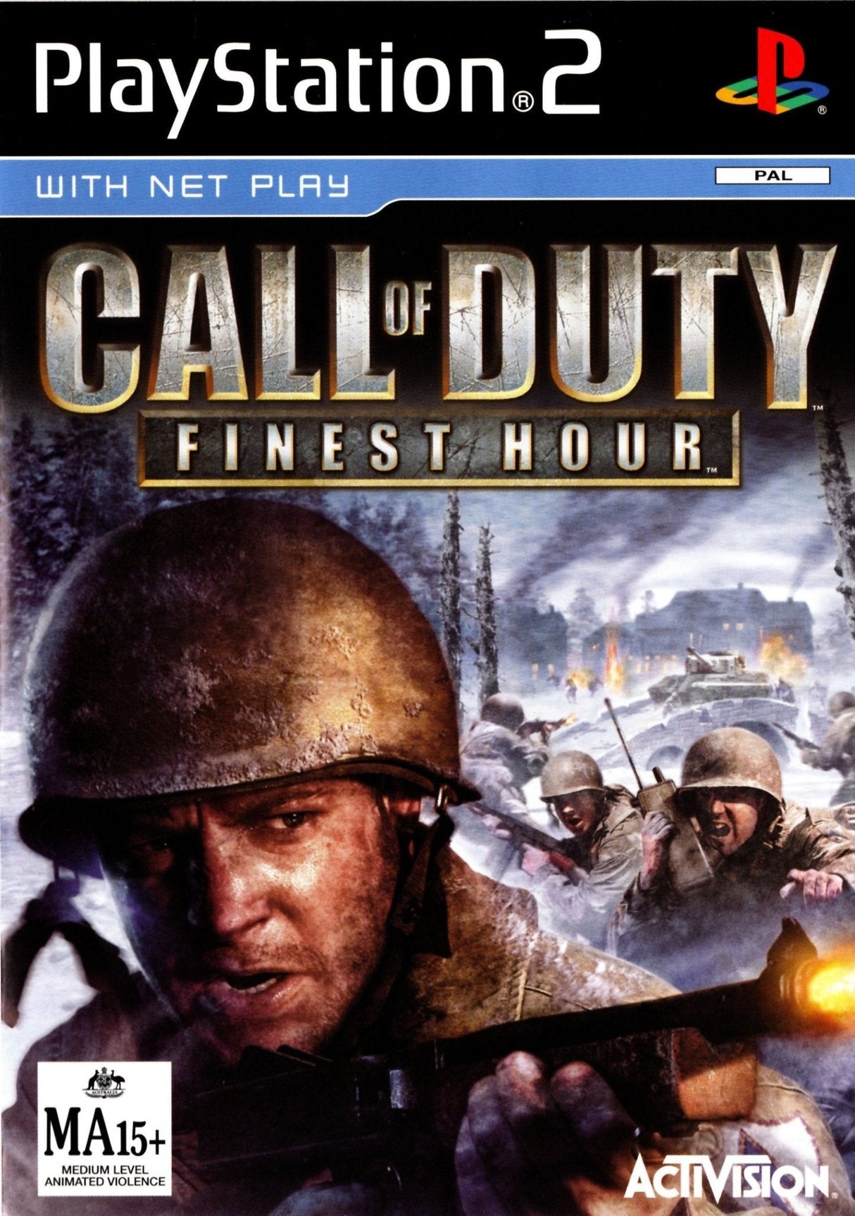 Call of Duty: Finest Hour Playstation 2 PS2 Game PAL