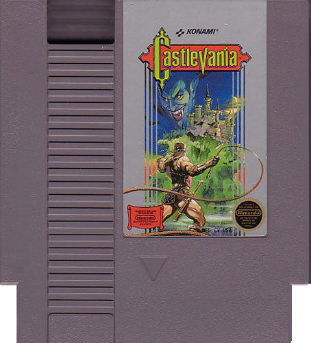 Castlevania Nintendo Entertainment System NES Game Cartridge PAL