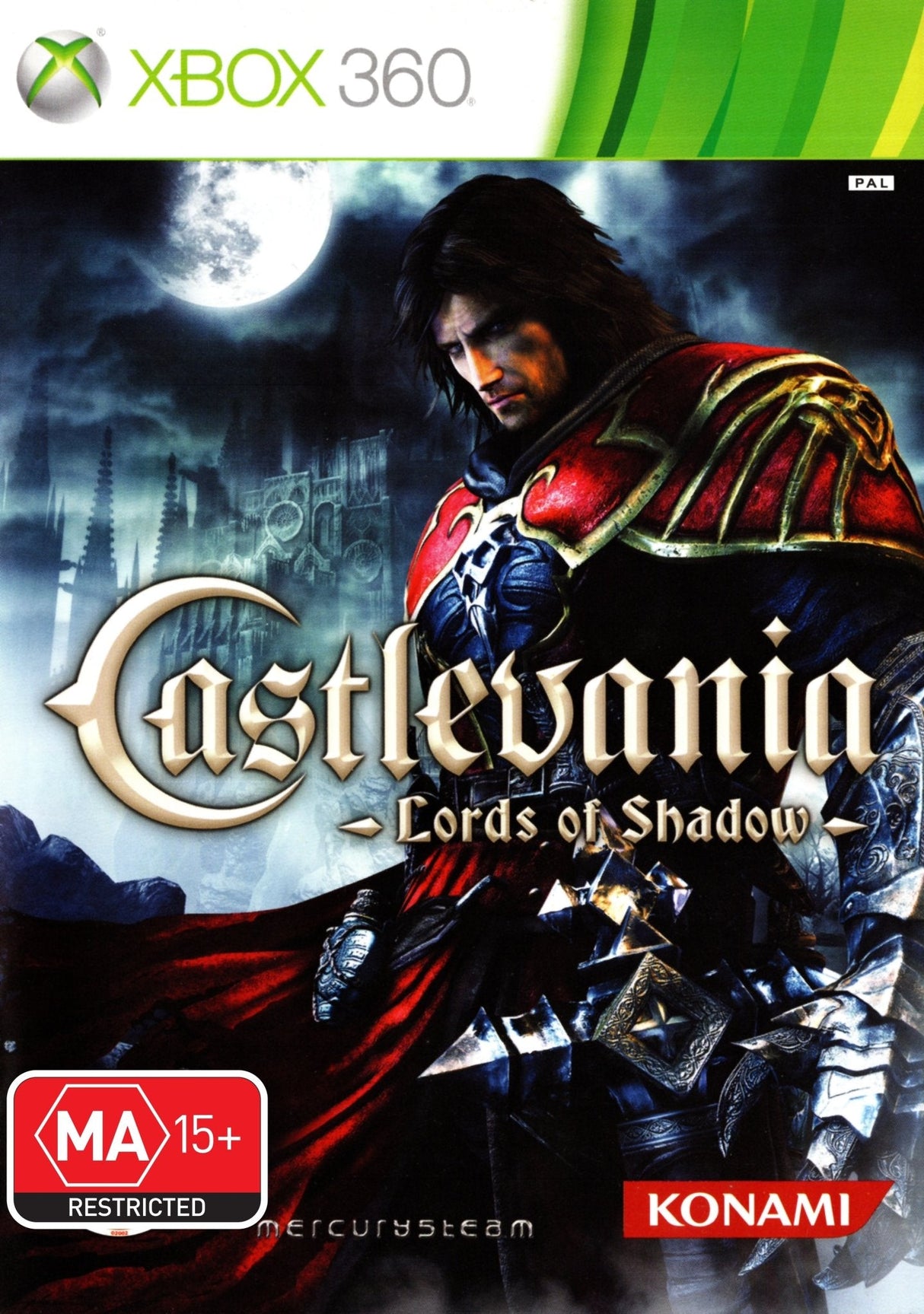 Castlevania: Lords of Shadow Xbox 360 Game PAL