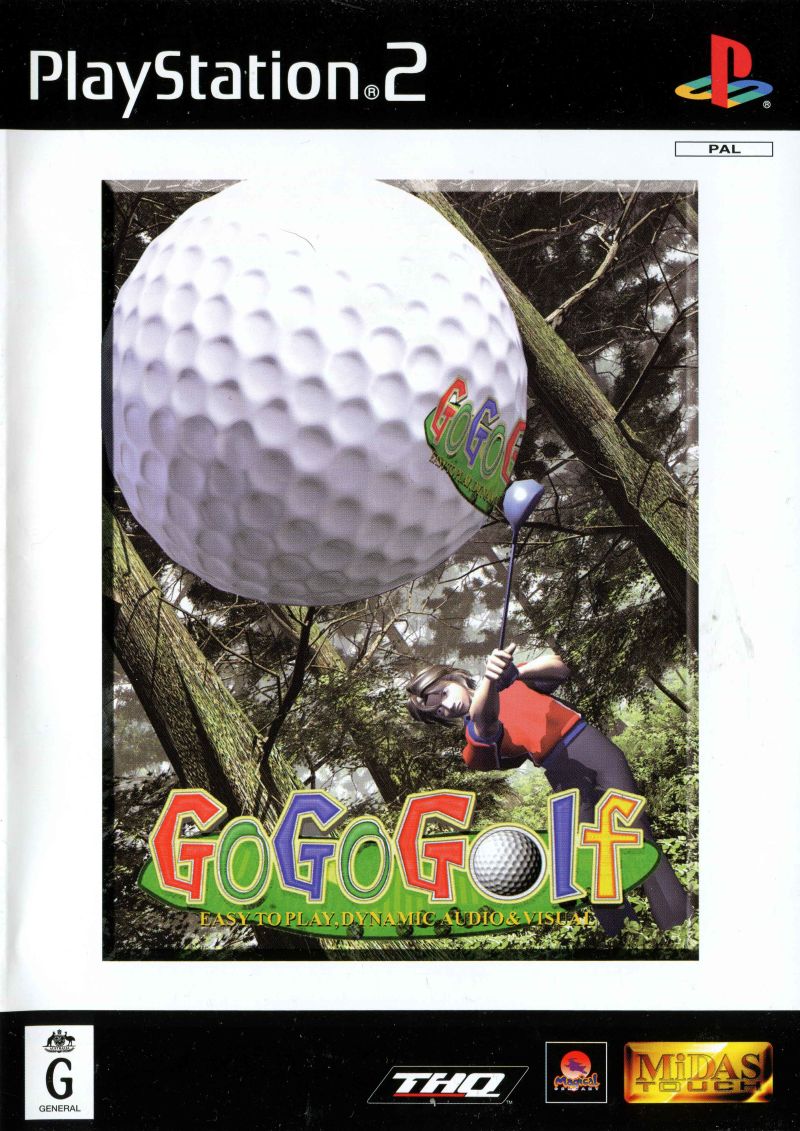 Go Go Golf Playstation 2 PS2 Game PAL