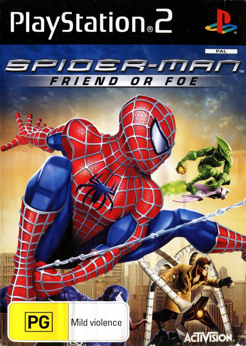 Spider-Man: Friend or Foe Playstation 2 PS2 Game PAL