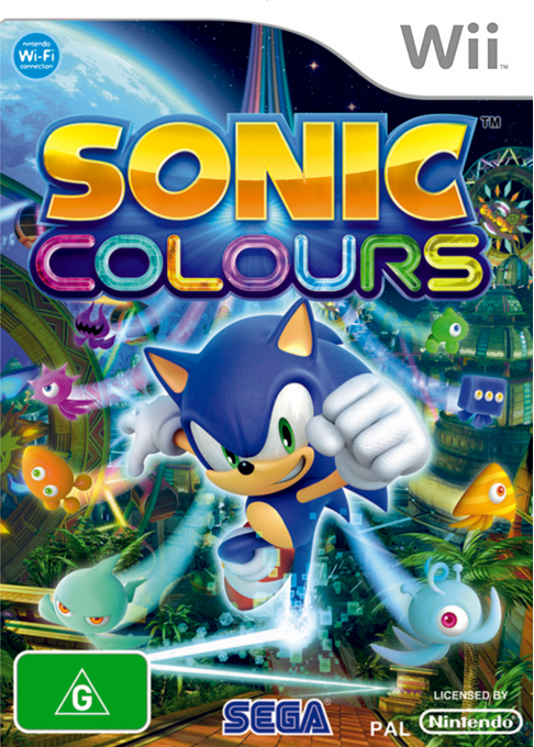 Sonic Colours Nintendo Wii Game PAL