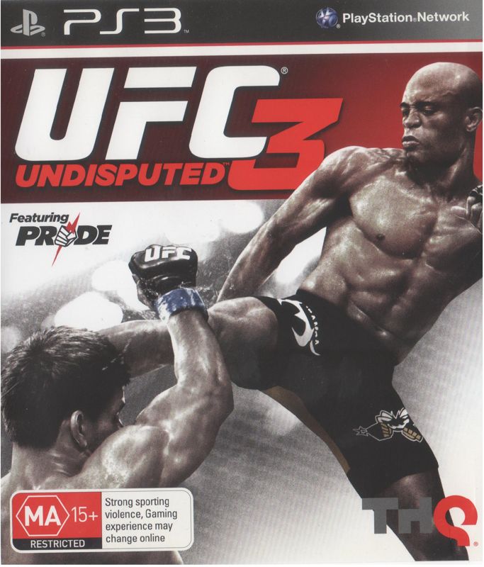 UFC Undisputed 3 Playstation 3 PS3 Game PAL