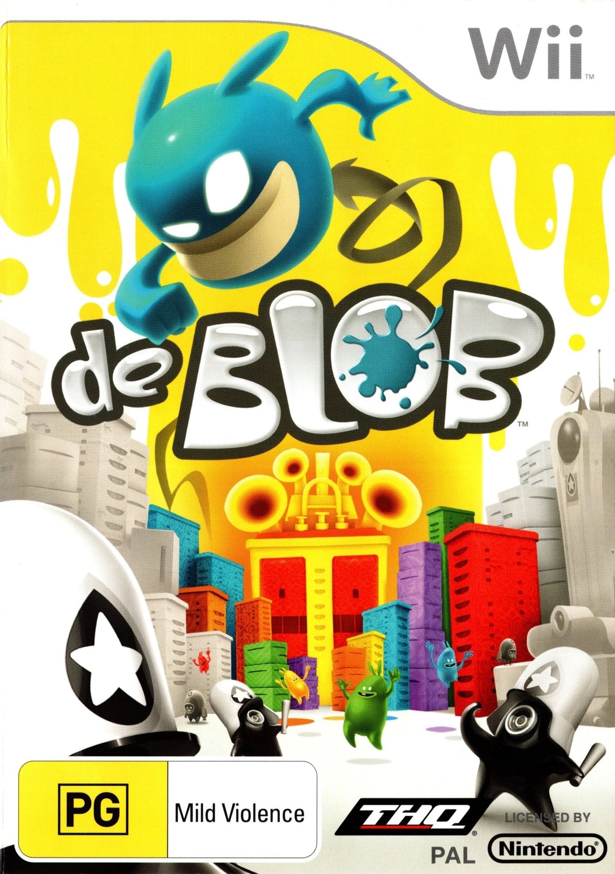 de Blob Nintendo Wii Game PAL