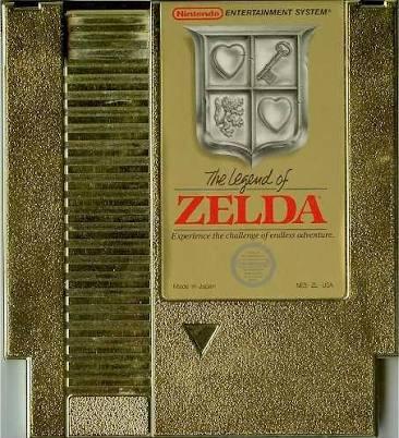 The Legend of Zelda Nintendo Entertainment System NES Game Cartridge PAL