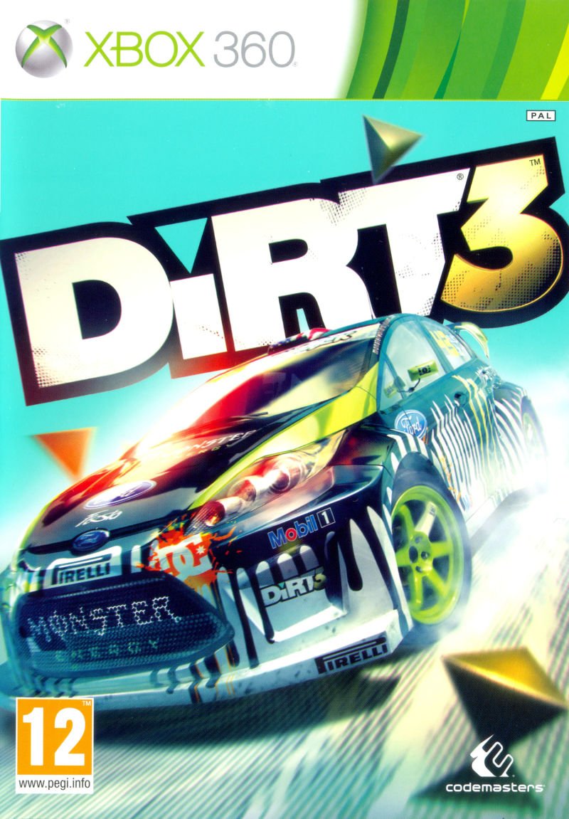 DiRT 3 Xbox 360 Game PAL