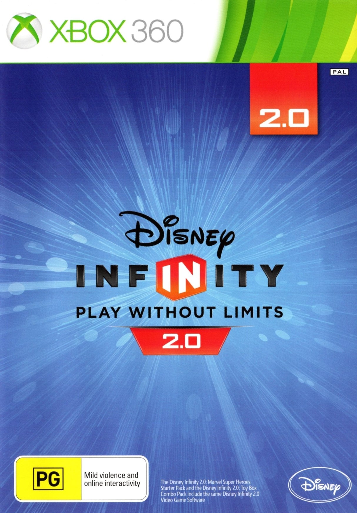 Disney Infinity 2.0 Edition Xbox 360 Game PAL