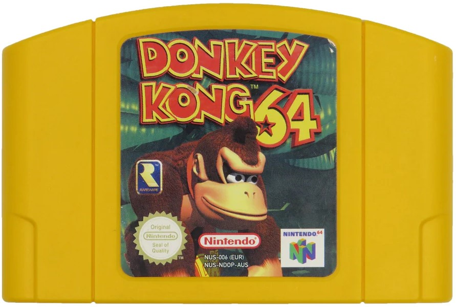 Donkey Kong 64 Nintendo 64 N64 Game Cartridge PAL