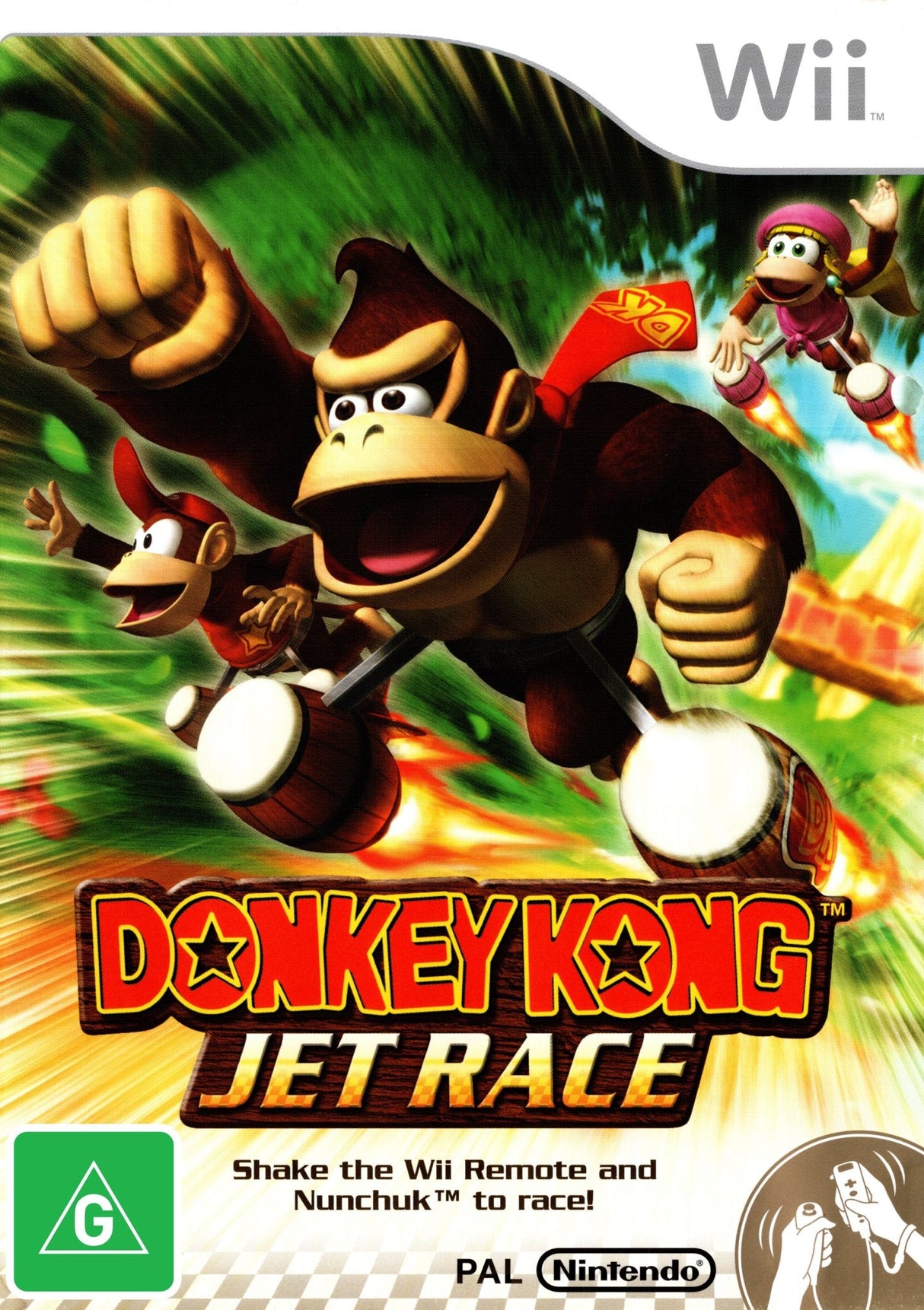 Donkey Kong: Jet Race Nintendo Wii Game PAL