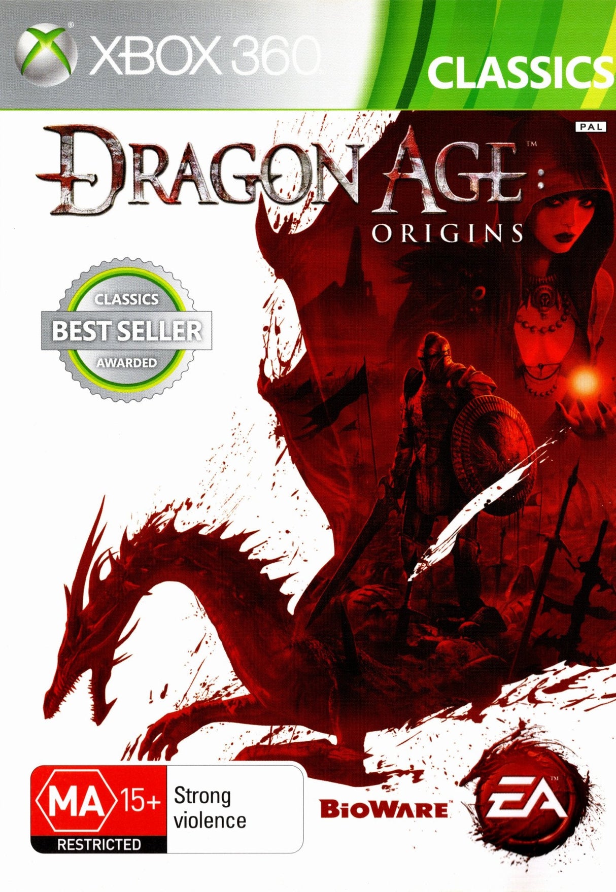 Dragon Age: Origins Xbox 360 Game PAL