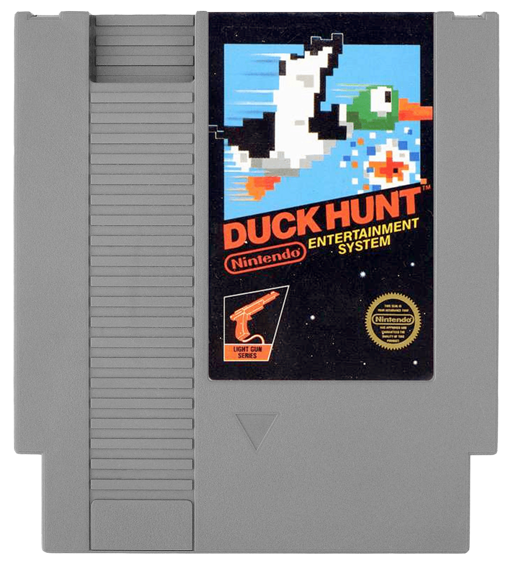 Duck Hunt Nintendo Entertainment System NES Game Cartridge PAL