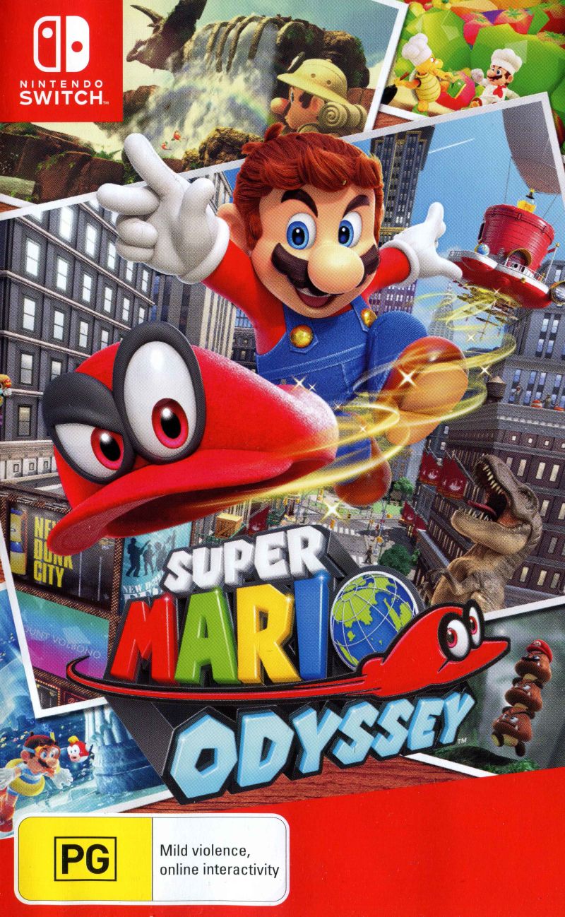 Super Mario Odyssey Nintendo Switch Game