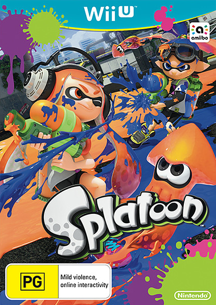 Splatoon Nintendo Wii-U Game PAL