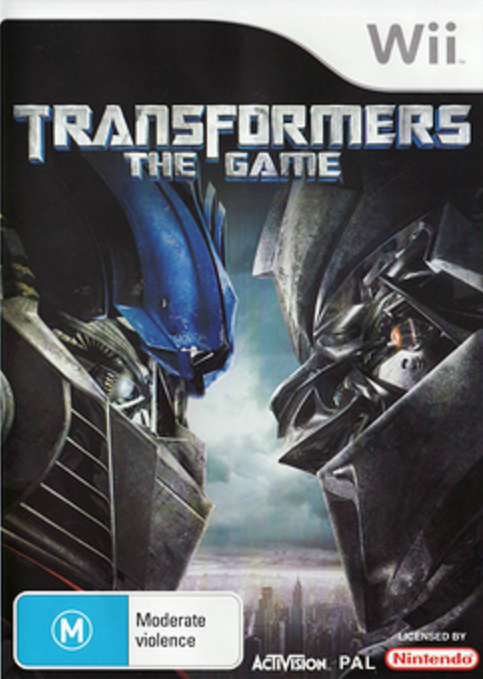 Transformers: The Game Nintendo Wii Game PAL