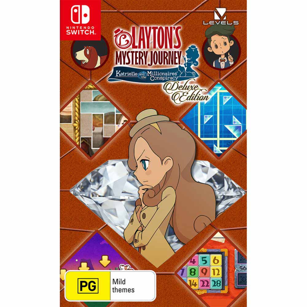 Layton's Mystery Journey: Katrielle and the Millionaires' Conspiracy Deluxe Edition Nintendo Switch Game