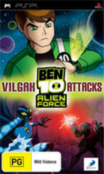 Ben 10: Alien Force: Vilgax Attacks Playstation Portable PSP Game PAL