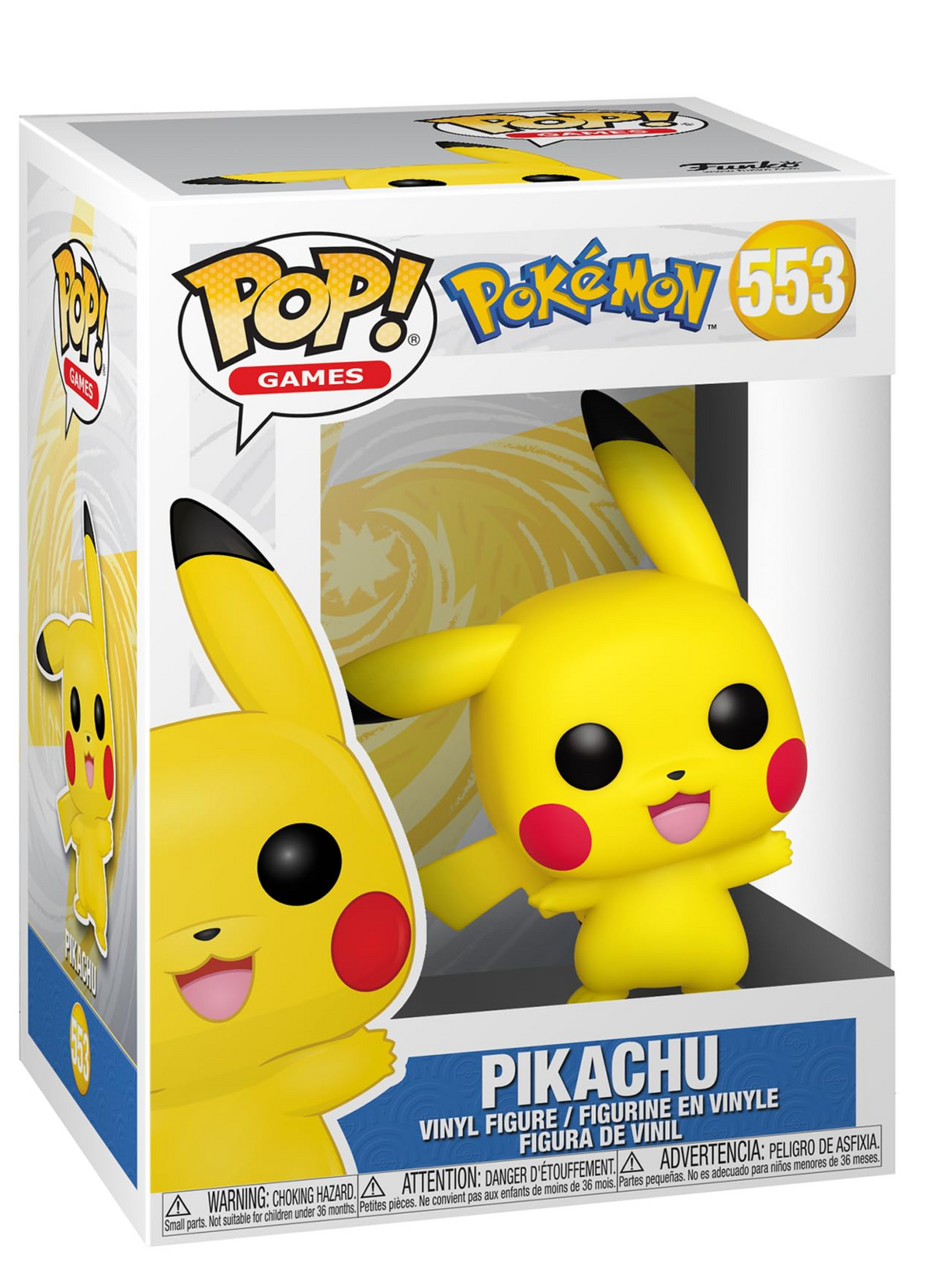 Pokemon Pikachu #553 Pop Vinyl Figure