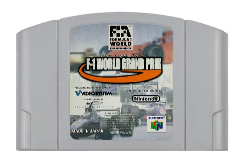 F-1 World Grand Prix Nintendo 64 N64 Game Cartridge PAL