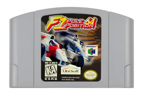 F1 Pole Position 64 Nintendo 64 N64 Game Cartridge PAL