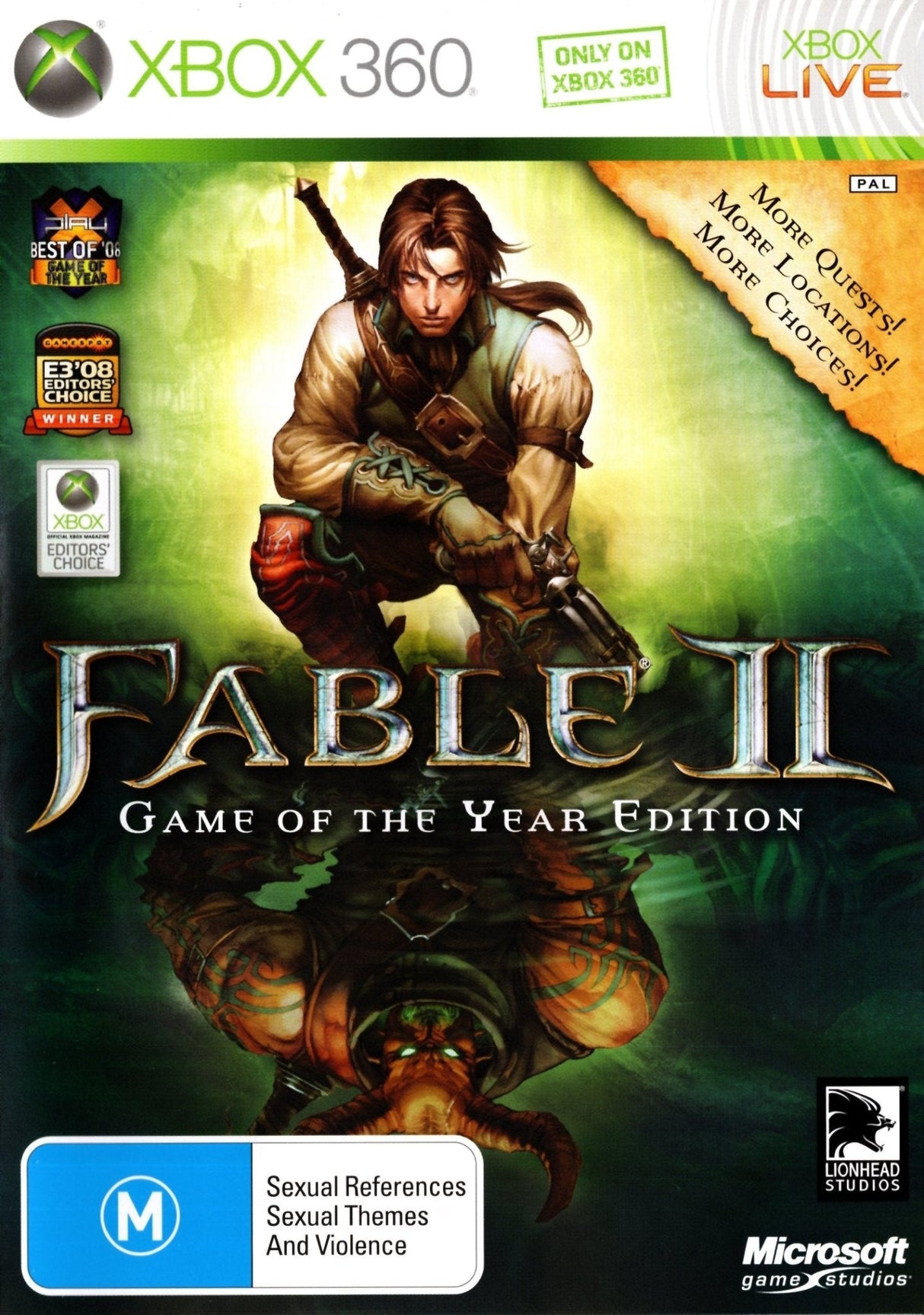 Fable II 2: Game of the Year Xbox 360 Game PAL