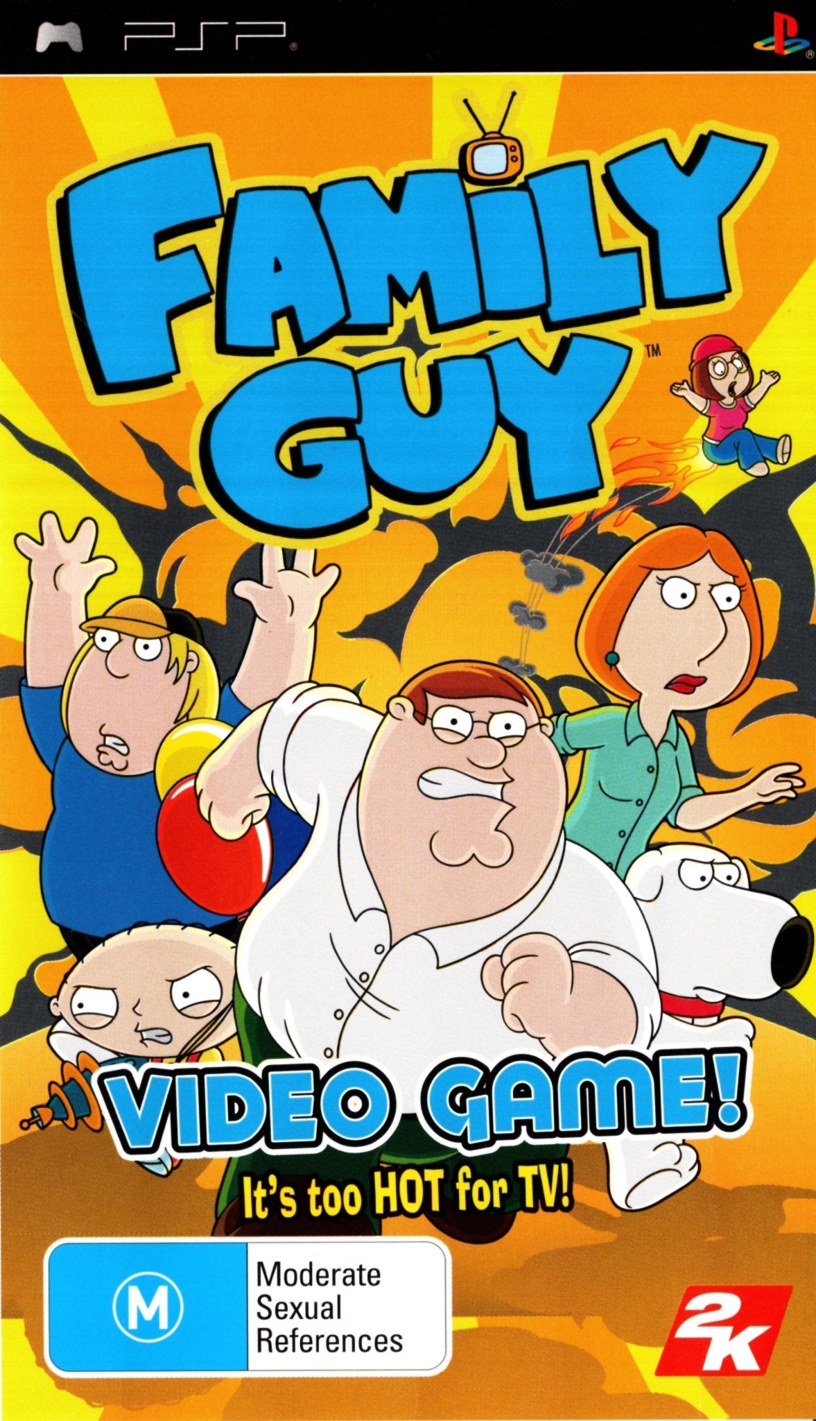 Family Guy Video Game! Playstation Portable PSP Game PAL