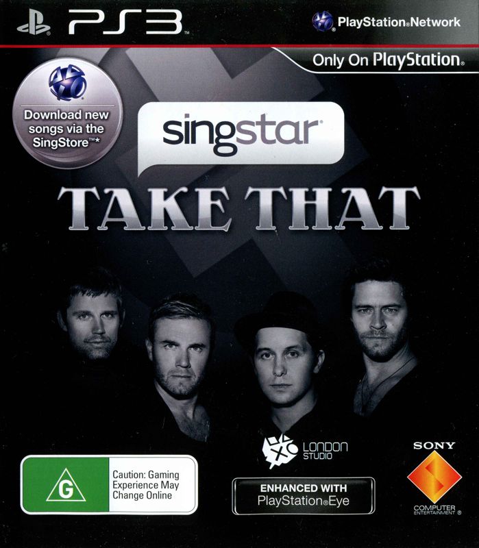 SingStar Take That Playstation 3 PS3 Game PAL