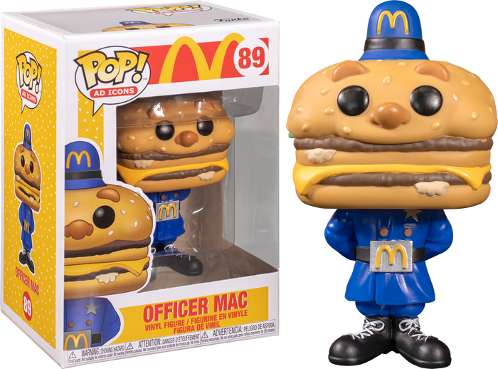 McDonald's Officer Big Mac #89 Funko Pop Vinyl Figure