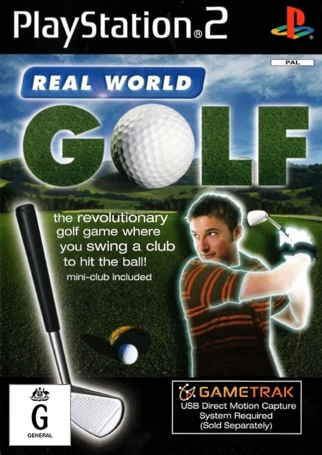 Gametrak: Real World Golf Playstation 2 PS2 Game PAL