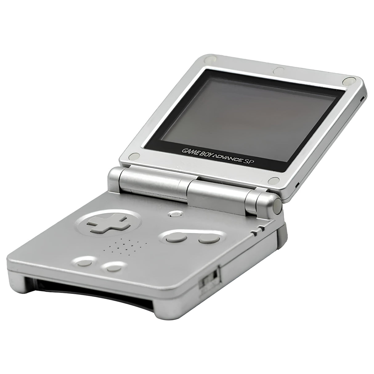 Nintendo Gameboy Advance Sp Platinum Silver Console + Charger