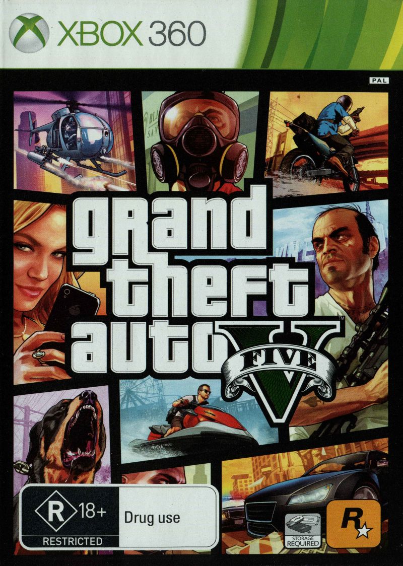 Grand Theft Auto V Xbox 360 Game PAL